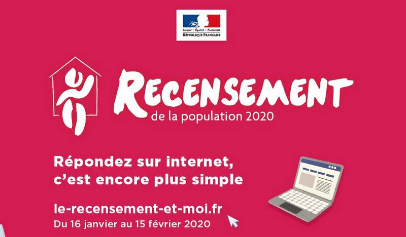 Recensement de la population 2020